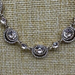 Authentic Givenchy Pearly pink Faceted Crystal Necklace   with  Givechy Box